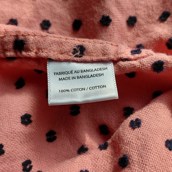 Men's Casual Button Down Shirt - Coral - Picture 5 of 6